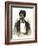 Dred Scott in 1857, Who Lost Supreme Court Case and was Returned to Slavery-null-Framed Giclee Print