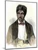 Dred Scott in 1857, Who Lost Supreme Court Case and was Returned to Slavery-null-Mounted Giclee Print