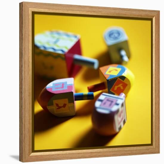 Dreidels-John Wilkes-Framed Premier Image Canvas