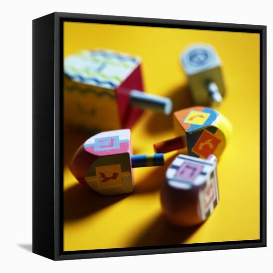 Dreidels-John Wilkes-Framed Premier Image Canvas