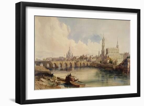 Dresden, 1843-1846 (W/C on Paper)-Thomas Shotter Boys-Framed Giclee Print