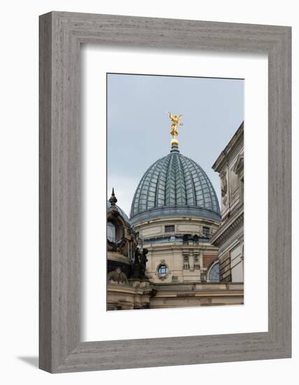 Dresden, Academy of Arts with Arts Centre-Catharina Lux-Framed Photographic Print