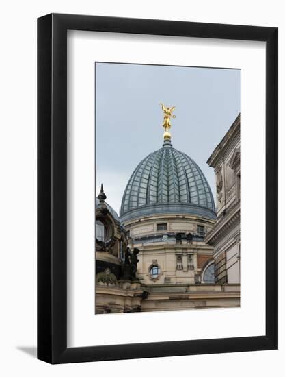 Dresden, Academy of Arts with Arts Centre-Catharina Lux-Framed Photographic Print