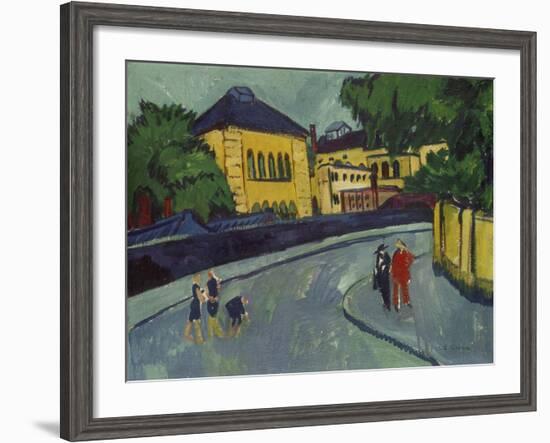 Dresden, Friedrichstadt, 1909-Ernst Ludwig Kirchner-Framed Giclee Print