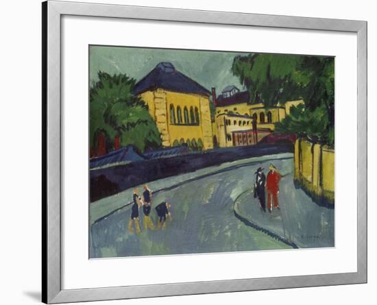 Dresden, Friedrichstadt, 1909-Ernst Ludwig Kirchner-Framed Giclee Print