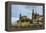 Dresden, Summer, Dresden Cathedral, Castle-Catharina Lux-Framed Premier Image Canvas