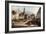 Dresden, the Old Market from Castle Street-Bernardo Bellotto-Framed Art Print