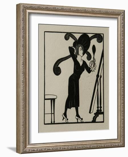 Dress, 1920-Eric Gill-Framed Giclee Print