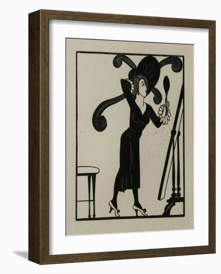 Dress, 1920-Eric Gill-Framed Giclee Print