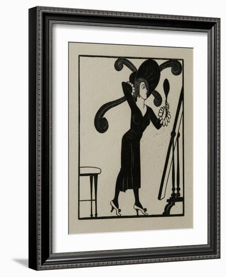 Dress, 1920-Eric Gill-Framed Giclee Print