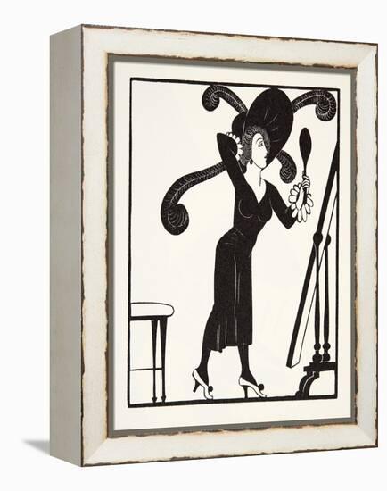 Dress, 1921-Eric Gill-Framed Premier Image Canvas