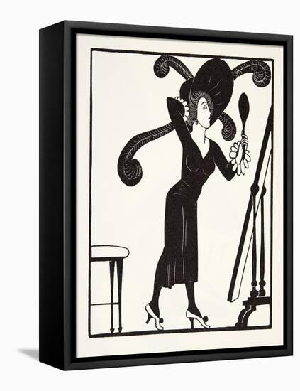 Dress, 1921-Eric Gill-Framed Premier Image Canvas