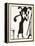 Dress, 1921-Eric Gill-Framed Premier Image Canvas