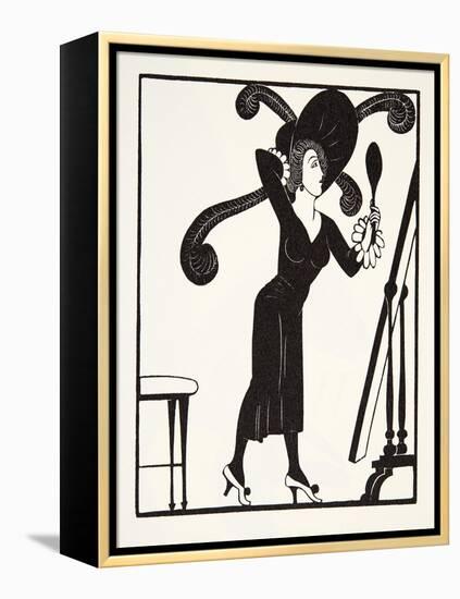 Dress, 1921-Eric Gill-Framed Premier Image Canvas