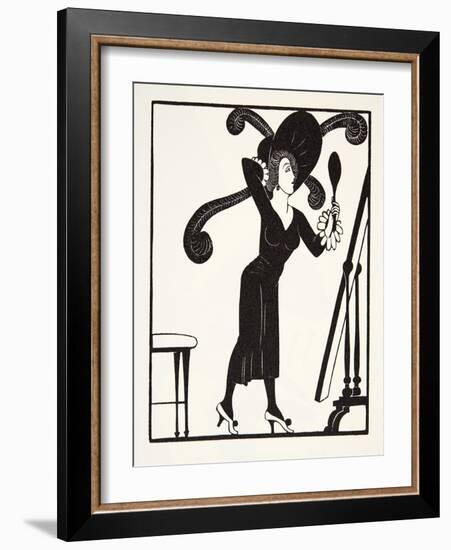 Dress, 1921-Eric Gill-Framed Giclee Print