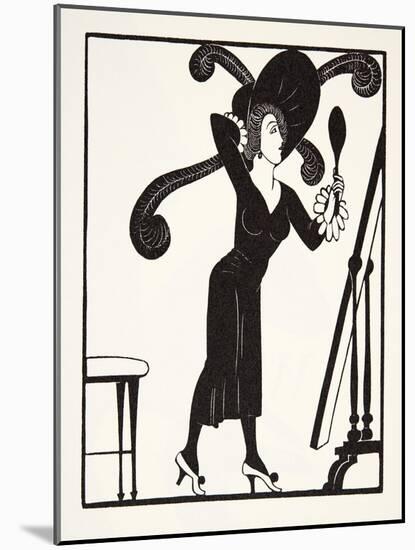 Dress, 1921-Eric Gill-Mounted Giclee Print