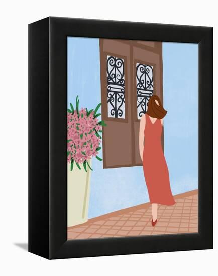 Dress and Ready I-Anna Quach-Framed Stretched Canvas