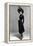 Dress by Christian Dior, 1948 (New Look Style)-null-Framed Stretched Canvas