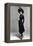 Dress by Christian Dior, 1948 (New Look Style)-null-Framed Stretched Canvas