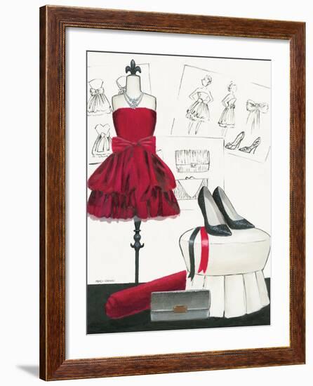 Dress Fitting II-Marco Fabiano-Framed Art Print