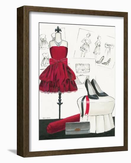 Dress Fitting II-Marco Fabiano-Framed Art Print