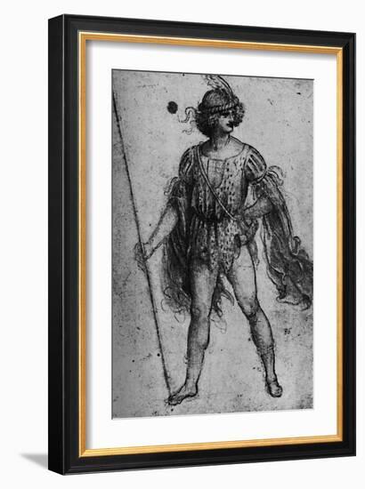 'Dress for Tournament', 1928-Leonardo Da Vinci-Framed Giclee Print
