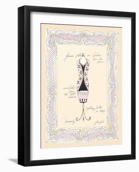 Dress Form III-Steve Leal-Framed Art Print