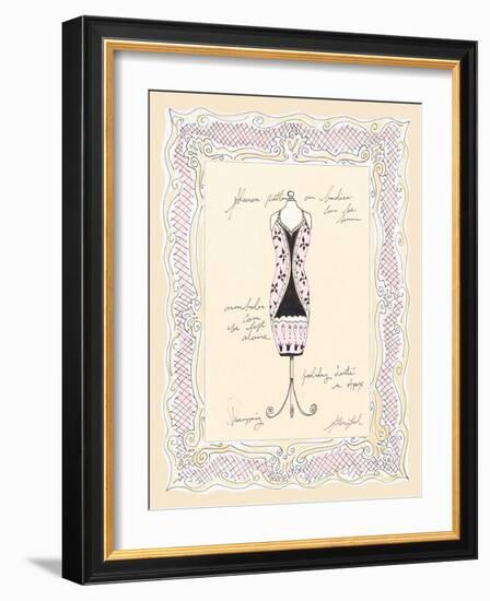 Dress Form III-Steve Leal-Framed Art Print