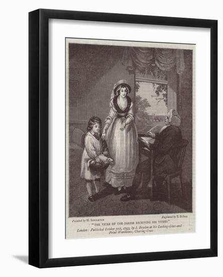 Dress, Manners, and Art in the Last Century-Henry Singleton-Framed Giclee Print