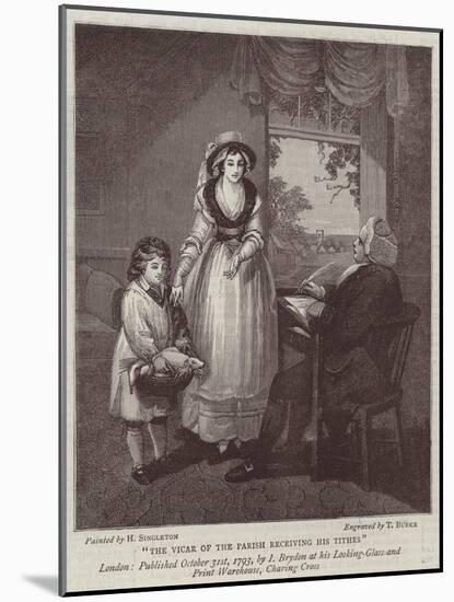 Dress, Manners, and Art in the Last Century-Henry Singleton-Mounted Giclee Print