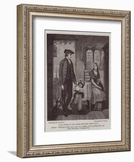 Dress, Manners, and Art in the Last Century-Henry Singleton-Framed Giclee Print