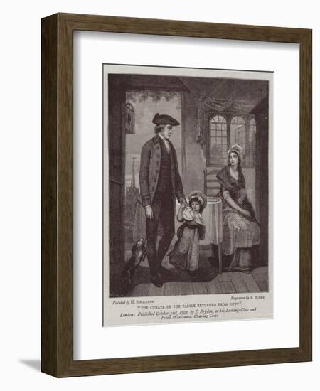 Dress, Manners, and Art in the Last Century-Henry Singleton-Framed Giclee Print