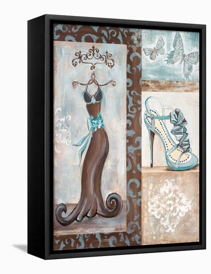 Dress Shop I-Gina Ritter-Framed Stretched Canvas