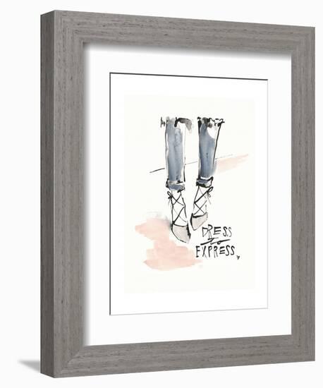 Dress to Express-Megan Swartz-Framed Art Print