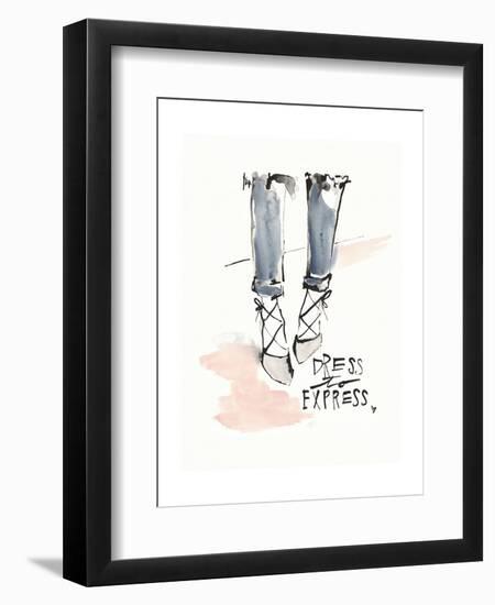 Dress to Express-Megan Swartz-Framed Art Print