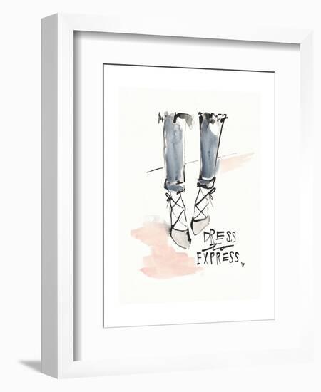 Dress to Express-Megan Swartz-Framed Art Print