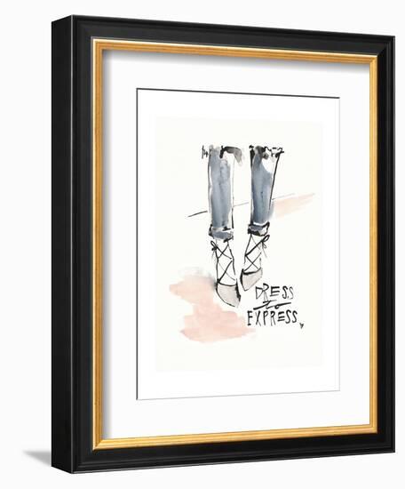 Dress to Express-Megan Swartz-Framed Art Print