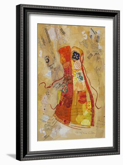 Dress Whimsy II-Elizabeth St. Hilaire-Framed Art Print