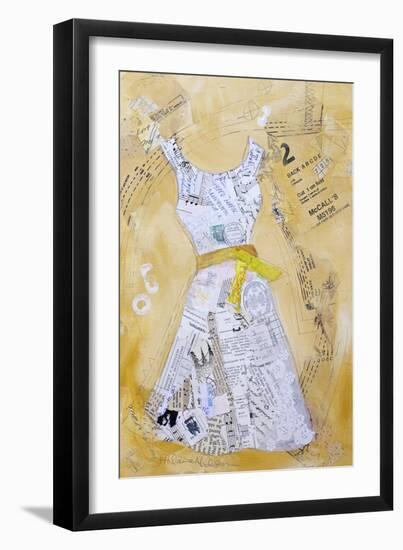 Dress Whimsy III-Elizabeth St. Hilaire-Framed Art Print