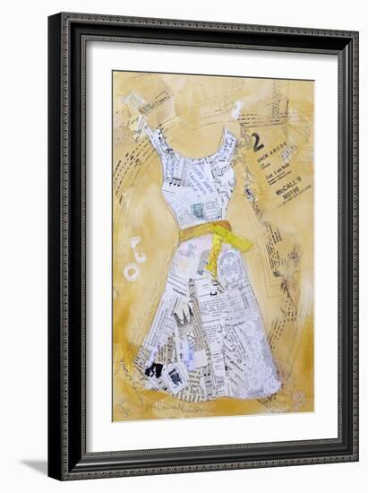 Dress Whimsy III-Elizabeth St. Hilaire-Framed Art Print