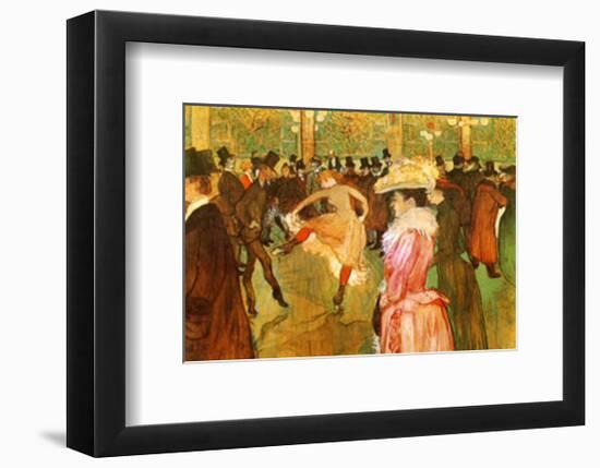 Dressage des Nouvelles par Valentin-Henri de Toulouse-Lautrec-Framed Art Print