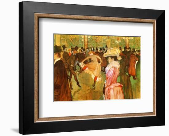 Dressage des Nouvelles par Valentin-Henri de Toulouse-Lautrec-Framed Art Print