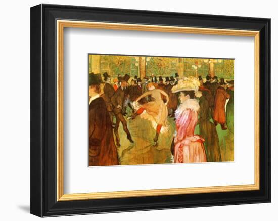 Dressage des Nouvelles par Valentin-Henri de Toulouse-Lautrec-Framed Art Print