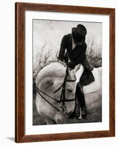 Dressage - The Transition-Pete Kelly-Framed Giclee Print