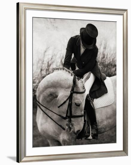 Dressage - The Transition-Pete Kelly-Framed Giclee Print