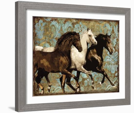 Dressage-Alan Lambert-Framed Giclee Print