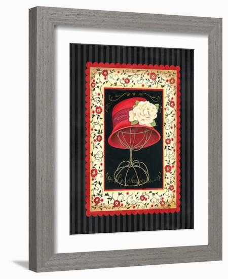 Dressed in Red I-Gwendolyn Babbitt-Framed Art Print