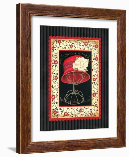 Dressed in Red I-Gwendolyn Babbitt-Framed Art Print