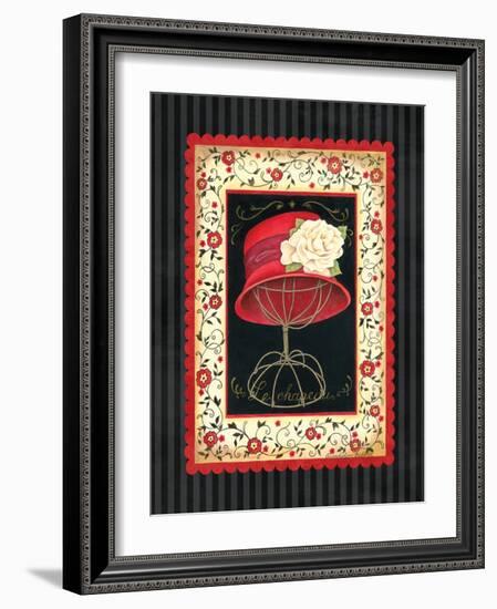 Dressed in Red I-Gwendolyn Babbitt-Framed Art Print