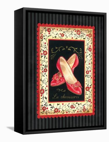 Dressed in Red III-Gwendolyn Babbitt-Framed Stretched Canvas